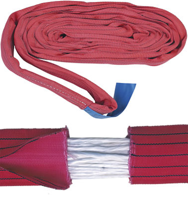 Polyester Round Slings Double Skin – Red 5T WLL
