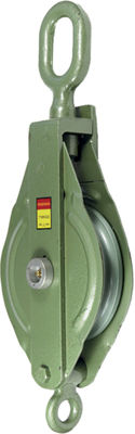 Snatch Type Plain Bearing Pulley Blocks – with Swivel Oval Eye