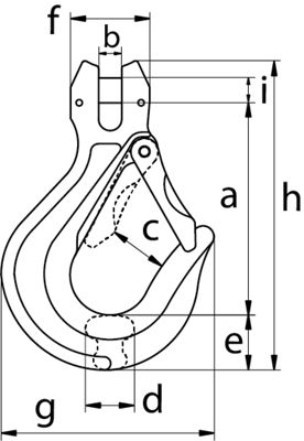 Stainless Steel Clevis Sling Hooks