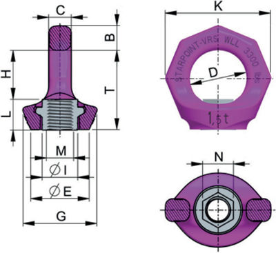 Starpoint Eye Nut – VRM