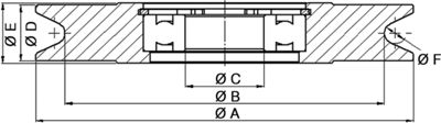 Steel Sheaves – Ball Bearing