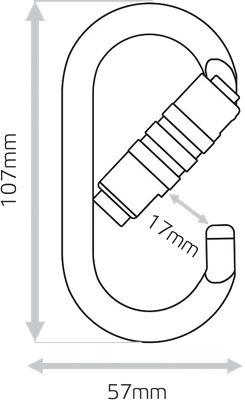 Ox Trilok Oval Carabiner