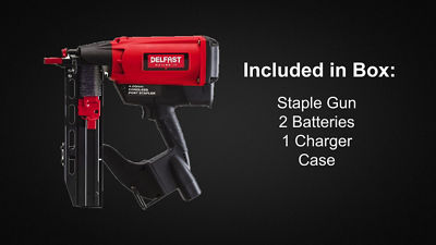 How to use the Cordless Delfast Staple Gun from Bekaert