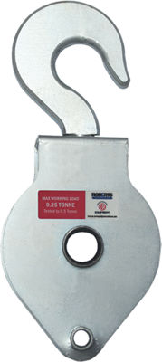 Non-Snatch Pulley Blocks – with Swivel Hook