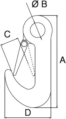 Zinc Forged Snap Hooks